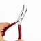 Excel Blades Bent Nose Pliers Spring Loaded Carbon Steel 5" Serrated Jaw Pliers 6pk 55590 - alternate 5